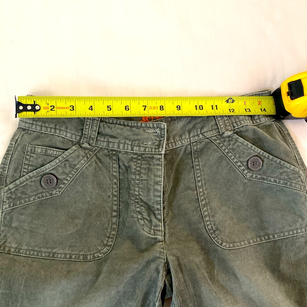 NEXT UK CORDUROY straight-leg Pants US 6 Regular length